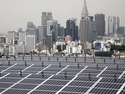 10 Гвт солнечной энергии в японии