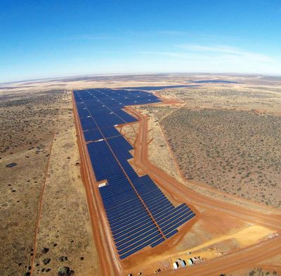 Крупнейшая солнечная электростанция африки