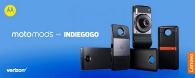 Lenovo поможет разработчикам создать новые модули для смартфонов moto z и собрать на них деньги на indiegogo