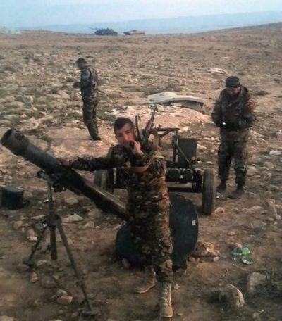 Миномёты «сани» на вооружении сирийской армии - «военные действия»