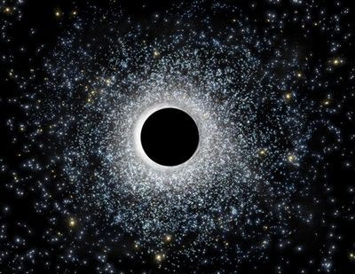 Представлены доказательства существования средней черной дыры