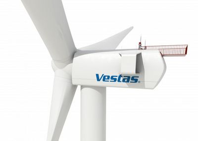 Рекордная ветровая турбина от vestas