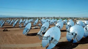 Свою первую солнечную электростанцию готовит к запуску компания stirling energy