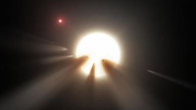 Ученые спорят омигании таинственной звезды kic 8462852